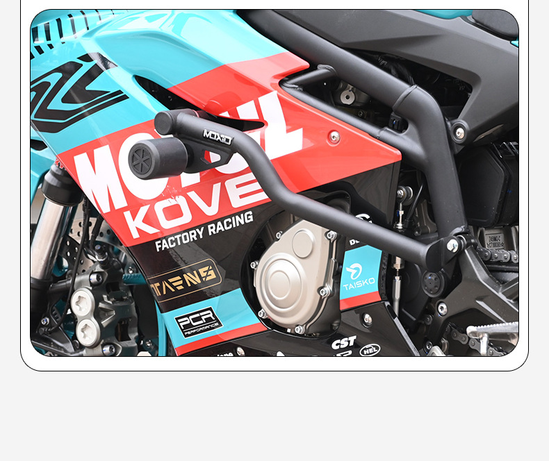 Suitable for 26 Models of Kove 450Rr Isle of Man Second-Generation Bumper Crash Bars, Motorcycle Front Guard Bars, Competition Guard Bars