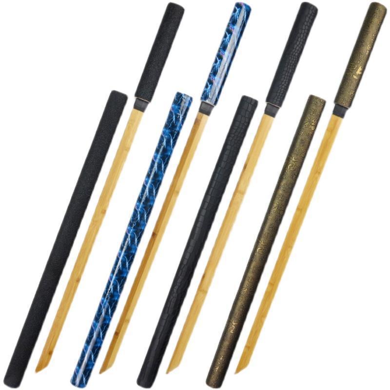 木剑练习剑唐横刀木日系居合道剑道拨刀带鞘竹刀木质厂家独立站