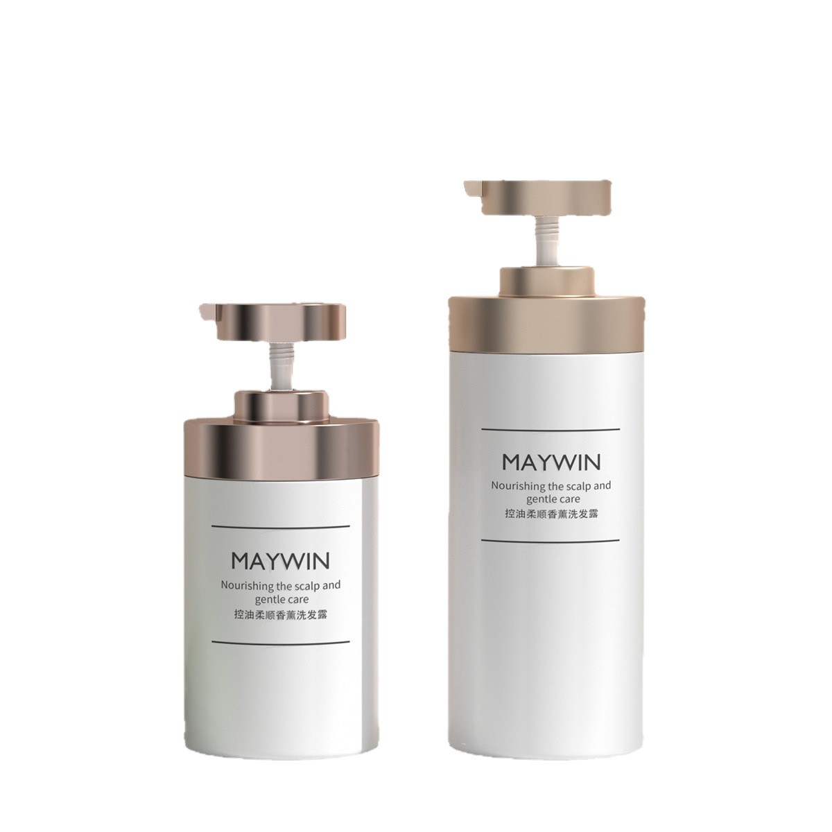 Botella de gran capacidad botella de plástico botella de champú botella de gel de ducha cosméticos botella universal botella de lavado y protección botella de prensa