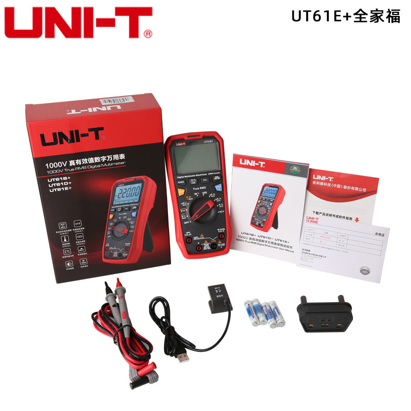 ULEID UT61B /D /UT61E 새로운 디지털 멀티 미터 USB 블루투스 데이터 전송 로우 패스 필터