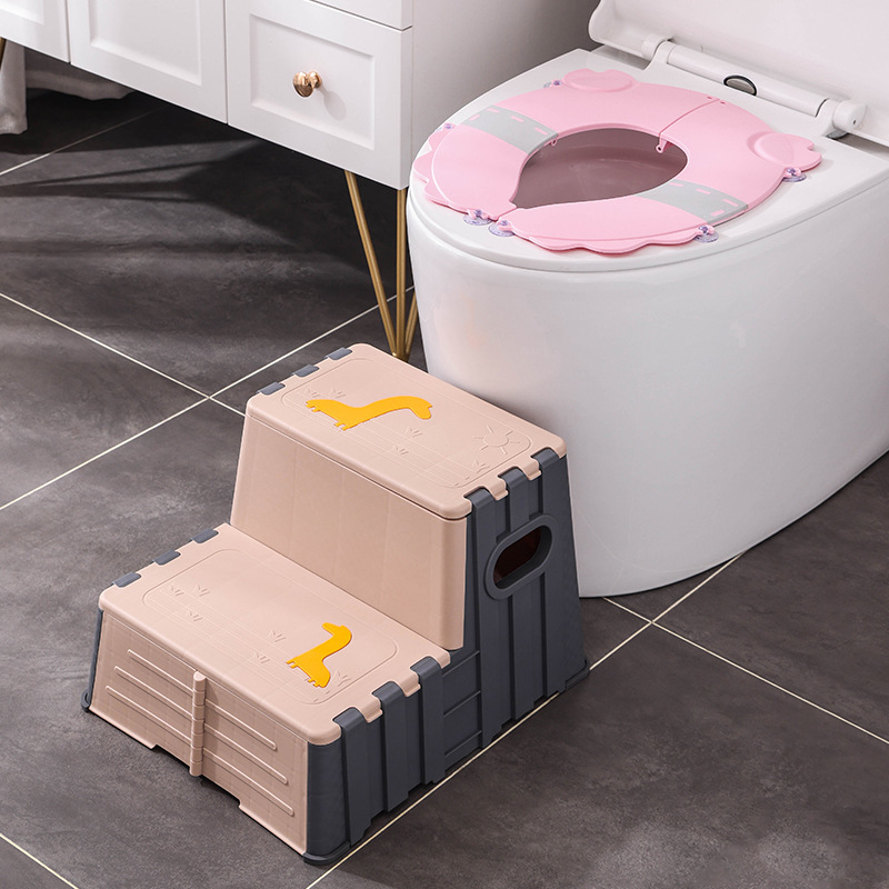 Nuevos productos para niños plegables inodoro asiento portátil plegable inodoro bebé asiento inodoro al por mayor alfombra de inodoro anti-splash