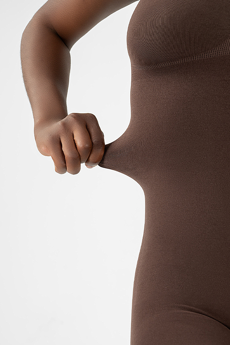 Seamless Bodysuit Shapewear Tummy Control And Butt Lifting Shaper_voghion.com