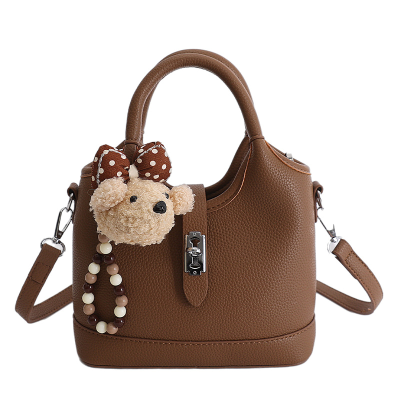 Bolsa de cubo portátil simple de alto valor de cara para mujeres 2026 venta caliente nueva sensación de alto nivel de moda exquisita bolsa de mochila image 11