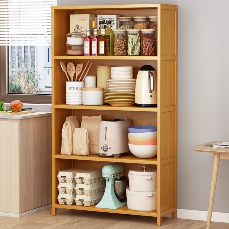 Salón de estar armario multicapa contra la pared estante de madera sólida simple gabinete de suelo cubierta de paneles suministros almacenamiento estante de almacenamiento