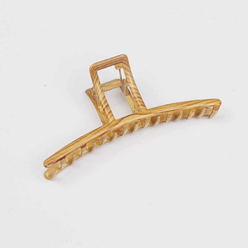 Hairgrip, shark, matte crab pin for bath, ponytail, simple and elegant design