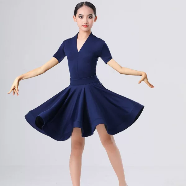 ❀✿❀Navy blue short sleeves