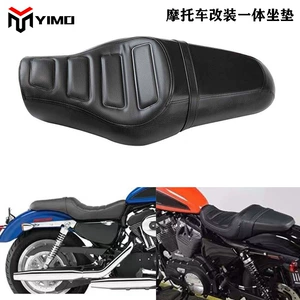 Harley Modified XL883 1200 x48 Модифицированная подушка с двойным сиденьем подушки передней и задней подушки