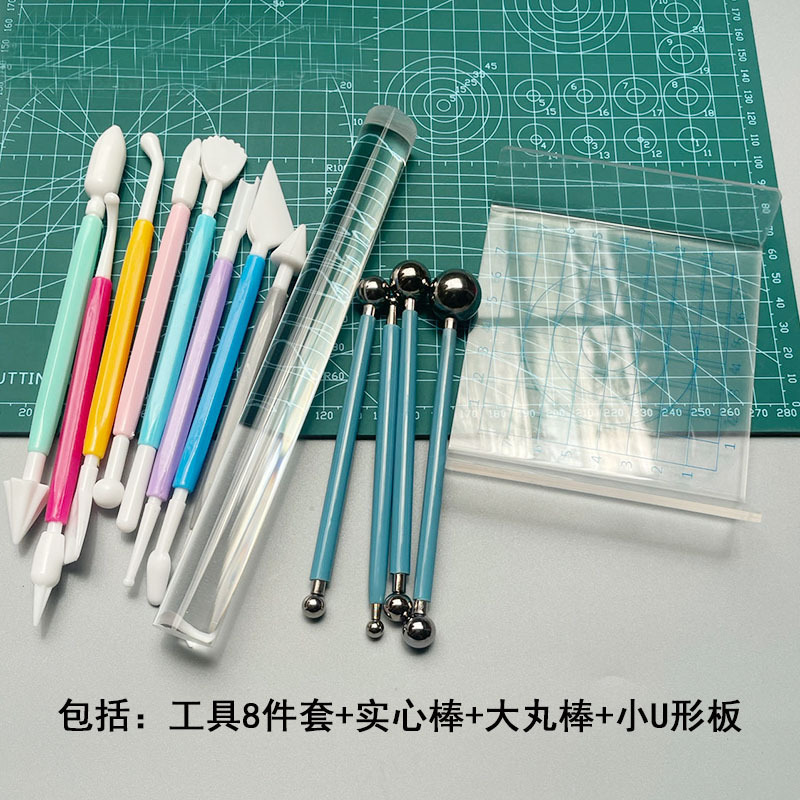 Ultra-ligero de arcilla que hace herramientas de traje de piedra de plástico suave arcilla de color de arcilla hecha a mano modelo DIY hecho a mano materiales caseros