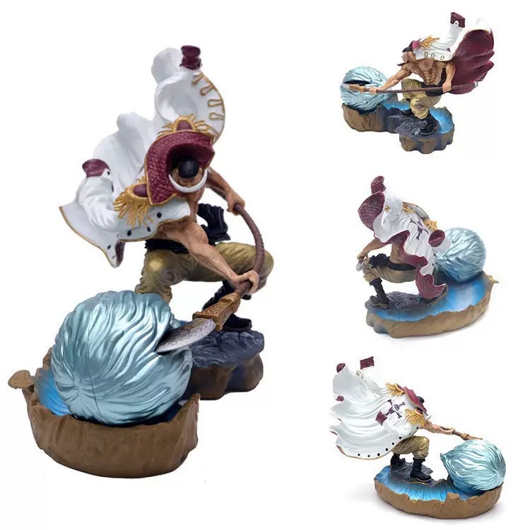 Uno de los piratas muñeca de oficina modelo de pastel decoración Q versión Luffy Sauron Ace Sanji Joba conjunto completo de anime