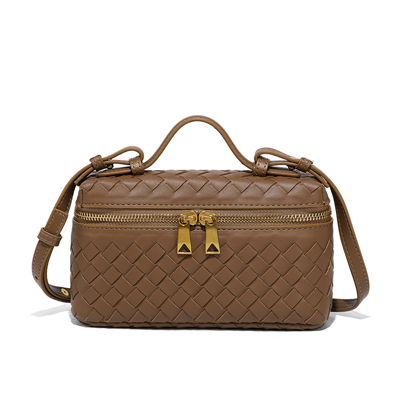 手織りオリジナルクロスボーダー外国貿易ファッションボックスバッグB家春夏新作シングルショルダー斜め掛け弁当箱カバン