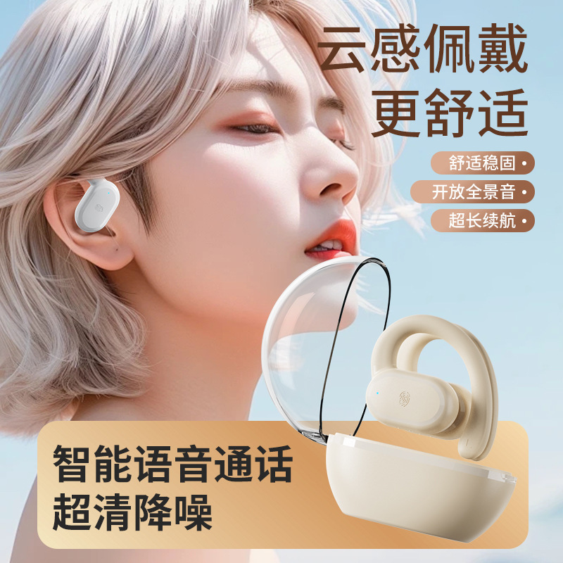 国境を越えた新しい非インイヤー OWS ノイズリダクション Bluetooth ヘッドセット耳掛けスポーツヘッドセット超長バッテリー寿命工場卸売|undefined