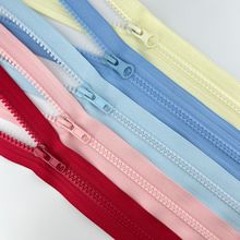 3号5号8号树脂拉链彩色单开尾胶牙拉锁羽绒服家纺箱包拉链条辅料