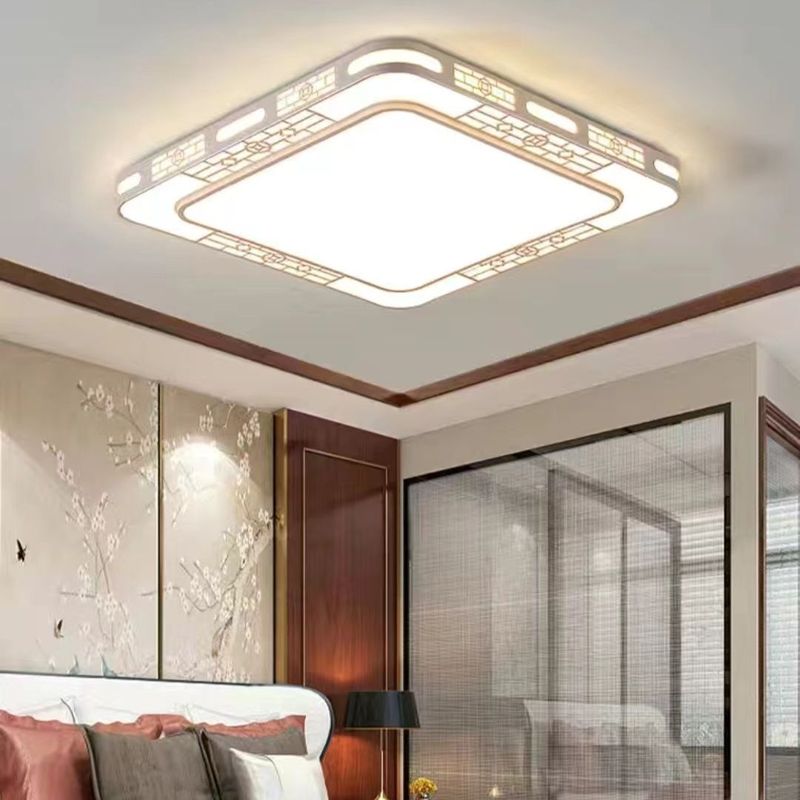 ランプシェードシェル個別カバー長方形ルームバルコニーアクリル LED シーリングランプ交換カバー防眩アクセサリー|undefined