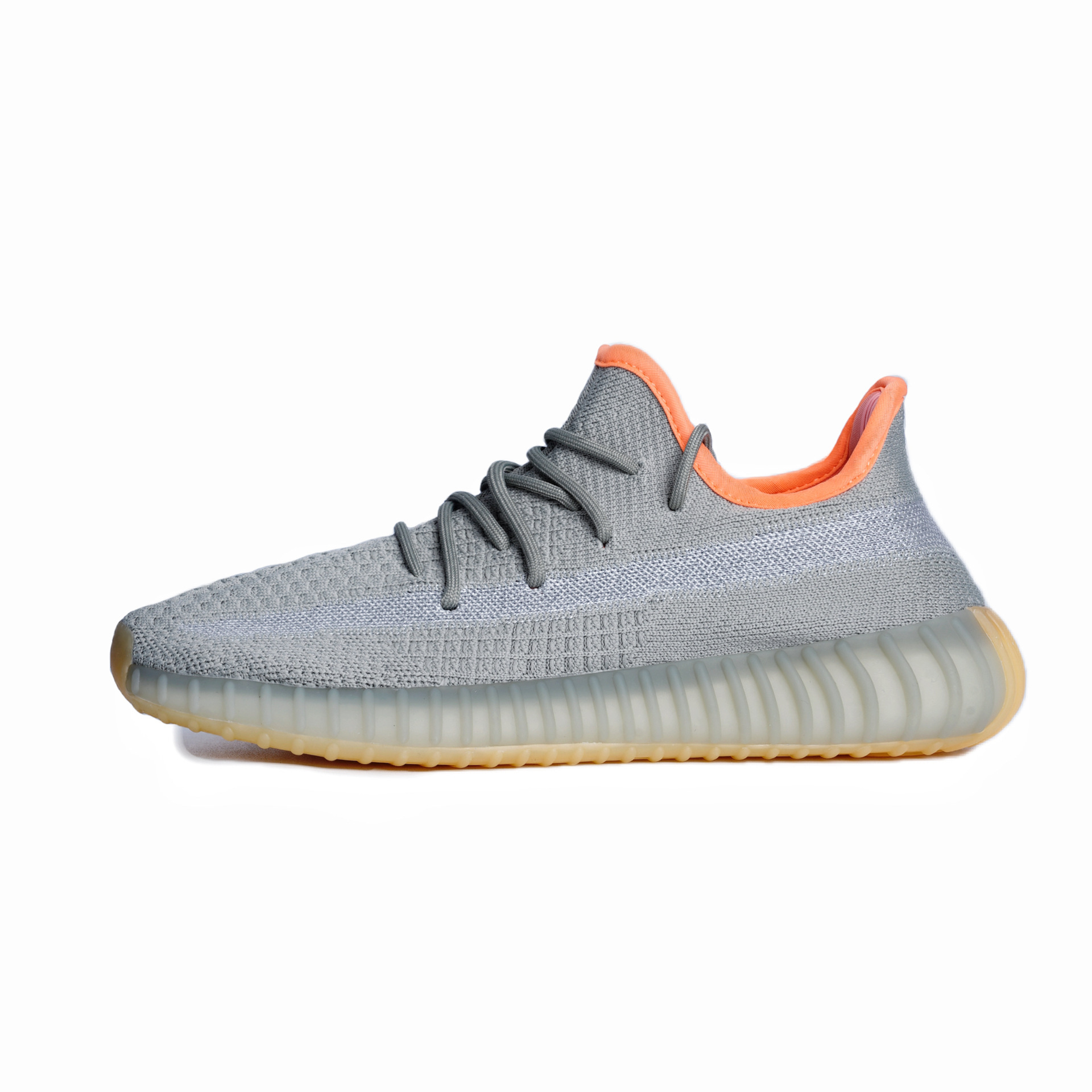 Really burst of gray orange reflection
