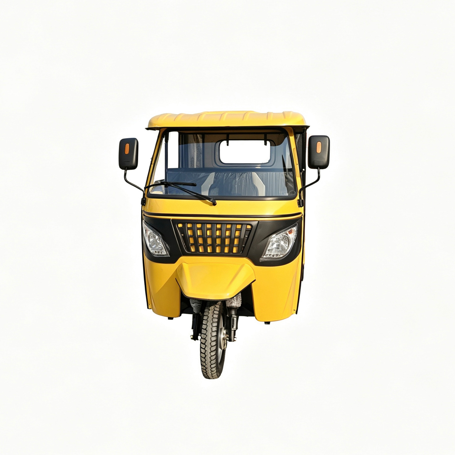 Passenger tricycle taxi, fuel-powered tricycle, multi-passenger tourist sightseeing tricycle, Bajaj tricycle