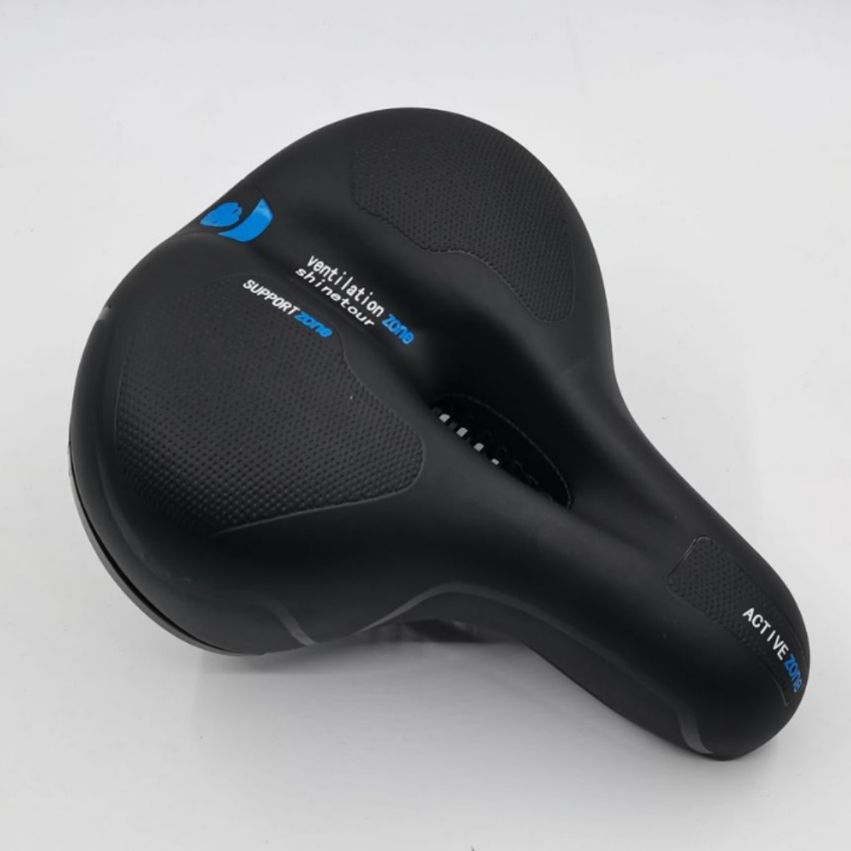 Fabricantes de cojín de asiento grueso de bicicleta transfronteriza cojín de asiento de bicicleta de montaña asiento de absorción de impactos transpirable accesorios de conducción silla de trasero grande