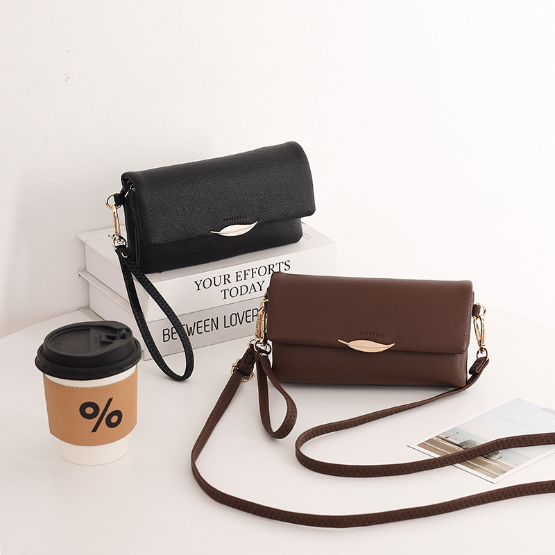 Crossbody Bag New Style Women's Multifunctional Handbag Horizontal Style Mobile Phone Bag Single Shoulder Crossbody Integrated Wallet Women's Mobile Phone Bag