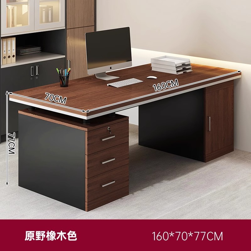 Mesa de oficina de jefe / silla de personal / escritorio / mesa de computadora / mesa de escritorio / mesa de supervisor / mesa de finanzas