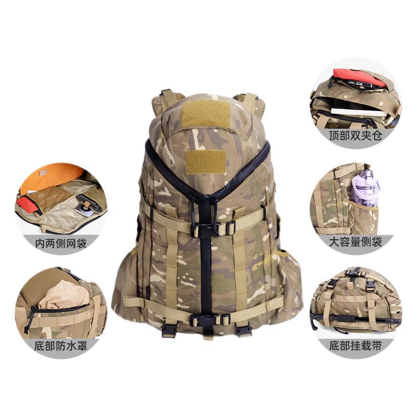 30L deportivo al aire libre impermeable trekking bolsa de montaña camuflaje táctica mochila de gran capacidad de viaje mochila de campamento