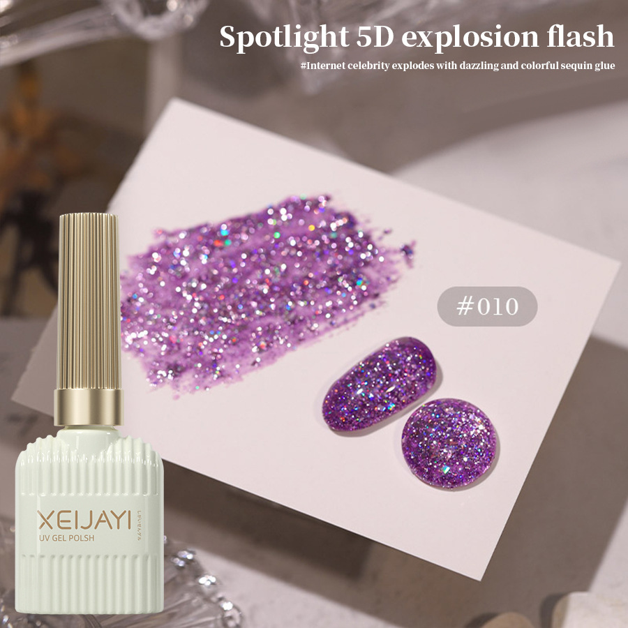 Esmalte Gel para Uñas Brillante 5D Secado Rápido image 16
