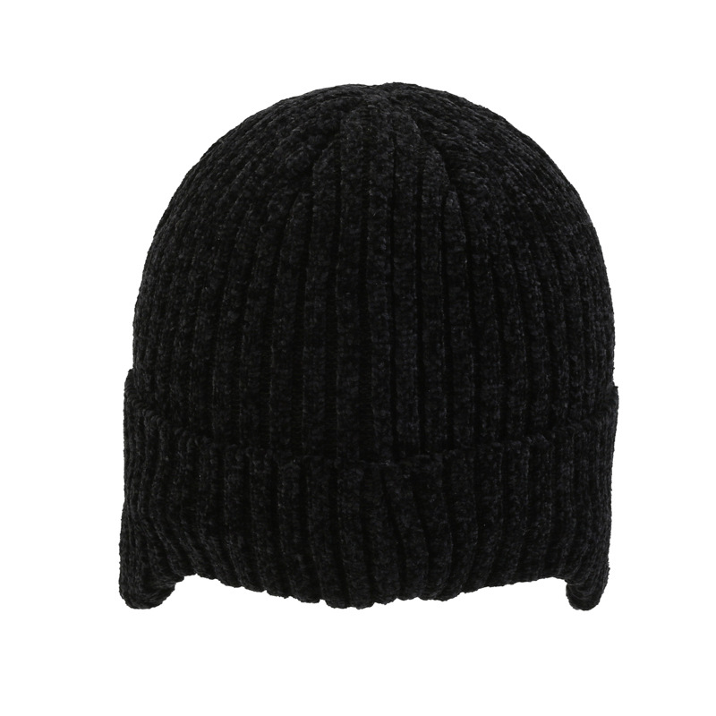 New Hot Selling Winter Hat Men's Thickened Woolen Hat Chenille Plush Autumn and Winter Outdoor Warmth Ear Protection Knitted Hat_voghion.com