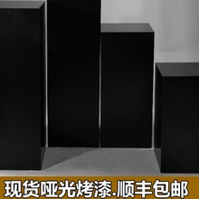 木质烤漆展示台橱窗地台模特底座珠宝首饰展示柜陈列柜方形架货柜
