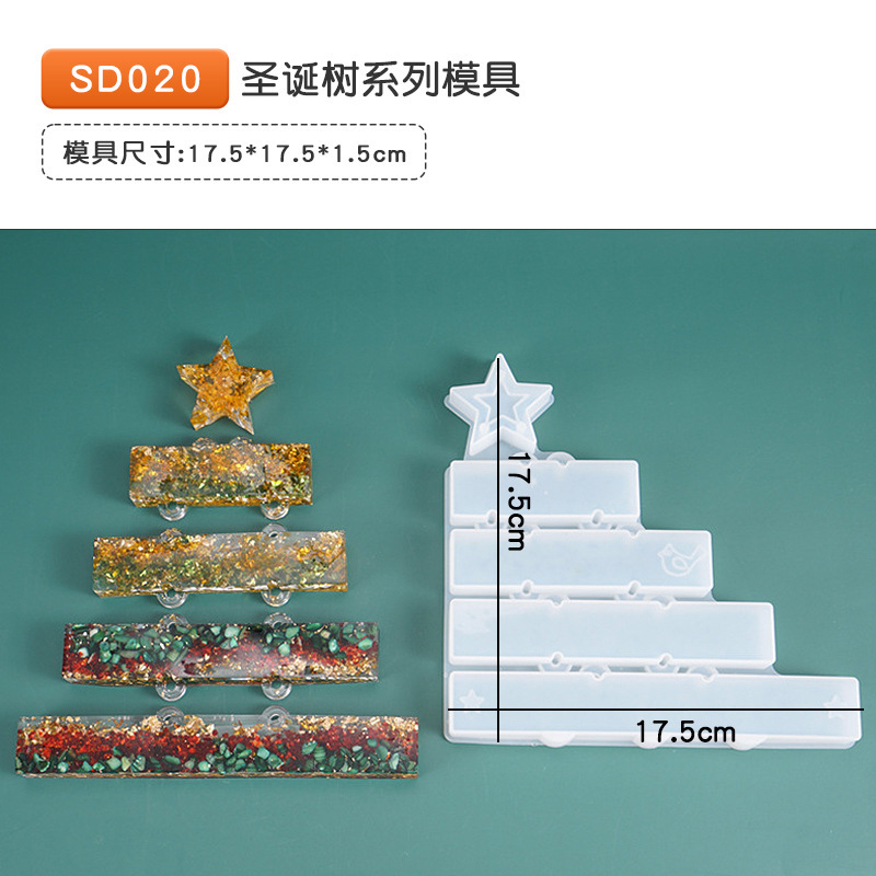 28種類の滴ゴム金型クリスマスツリーペンダントイヤリングイヤリングペンダントヘラジカシリーズサンタクロースシリコン金型|undefined