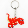 Dinosaur, keychain, transport PVC, pendant, accessory, toy, European style, Birthday gift