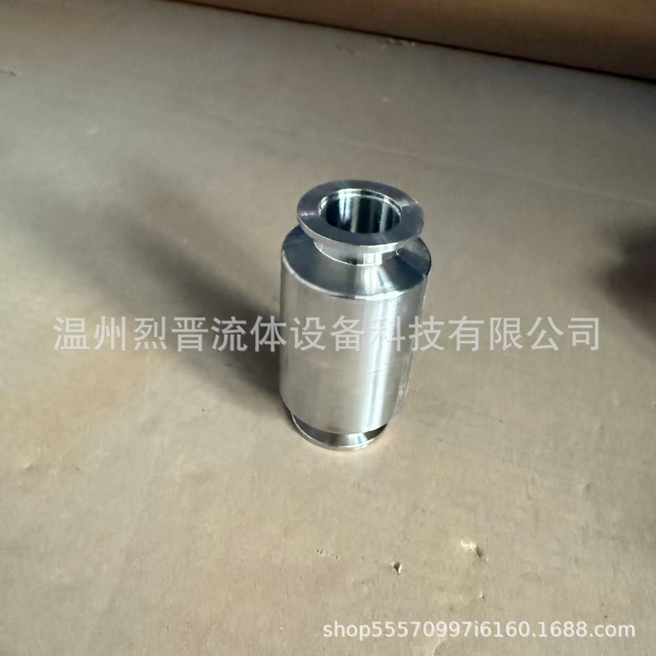 经济款不锈钢304真空泵止回阀一体式KF真空单向逆止阀自动排气阀