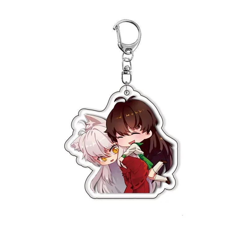 【Меззаниne】Акриловый двухсторонний брелок Inuyasha · Серебристо-волосый полудемон Изящные подвески вокруг аниме