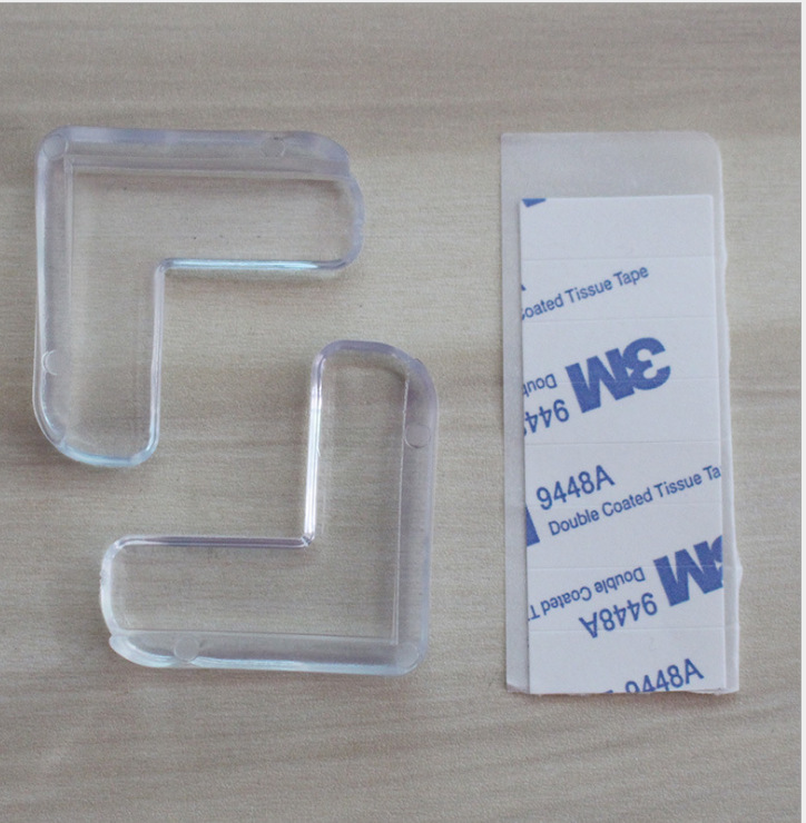 Transparent Anti-coLLision Corner TabLe Corner Protective Cover Kids Safety Anti-coLLision Corner Transparent L-shaped Anti-coLLision Corner