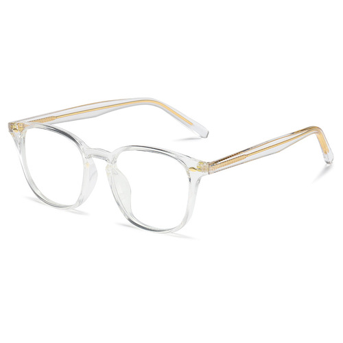 Vintage-style glasses frames, face-shaping, literary and fashionable, personalized, simple design, multiple color options, fresh and light mirror frames.
