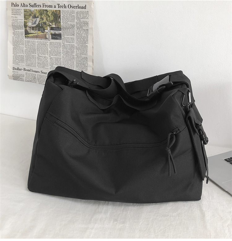 New South Korea simple trend big shoulder bag fashion shortdistance travel bag fitness bagpicture20