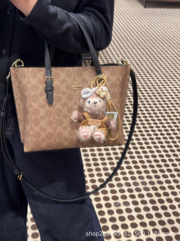 C家新款时尚茉莉mollie25托特单肩包拉链夹层购物袋通勤腋下女包|undefined