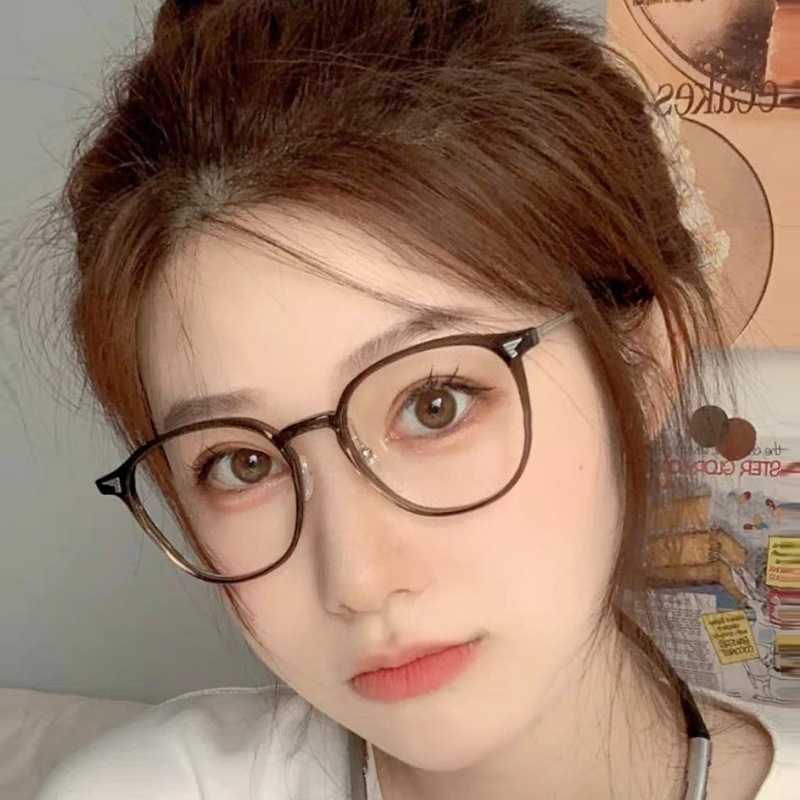 高清老花眼鏡女超輕防藍光抗疲勞老光眼鏡中老年時尚顯年輕01247