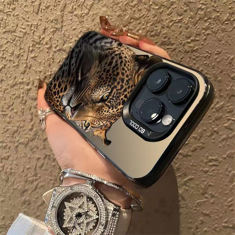 Nuevo leopardo adecuado para iPhone 16 funda para teléfono móvil Apple 15promax/14 hombres y mujeres de moda 13pro12 Europa y América 11
