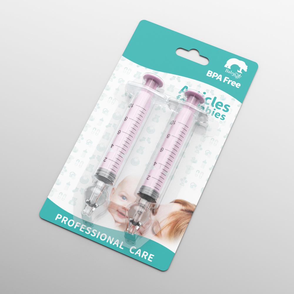 Tubo de aguja transfronteriza bebé irrigador nasal niños infantil irrigador nasal bebé irrigador nasal 10ml