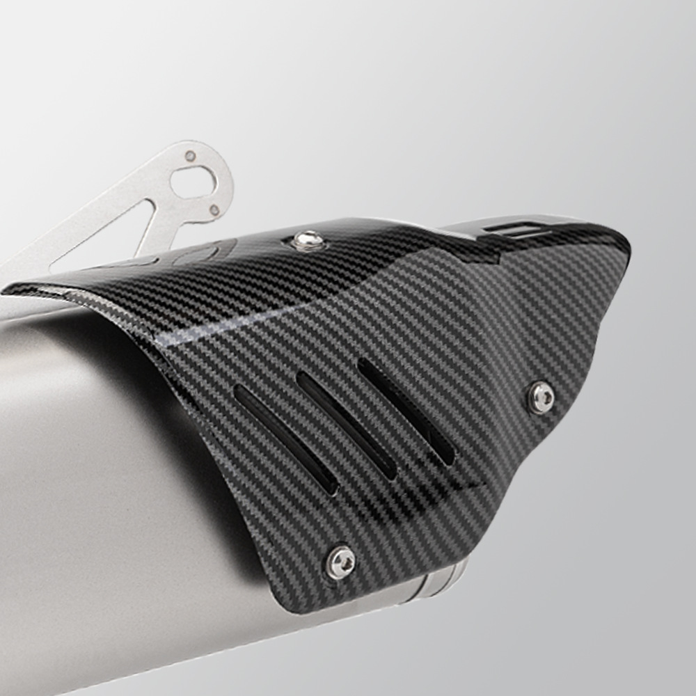 Motorcycle Exhaust Pipe Modification Z400 Stainless Steel Mid-Section and Tail-Section Silencer, Non-Destructive Installation 2017- Present