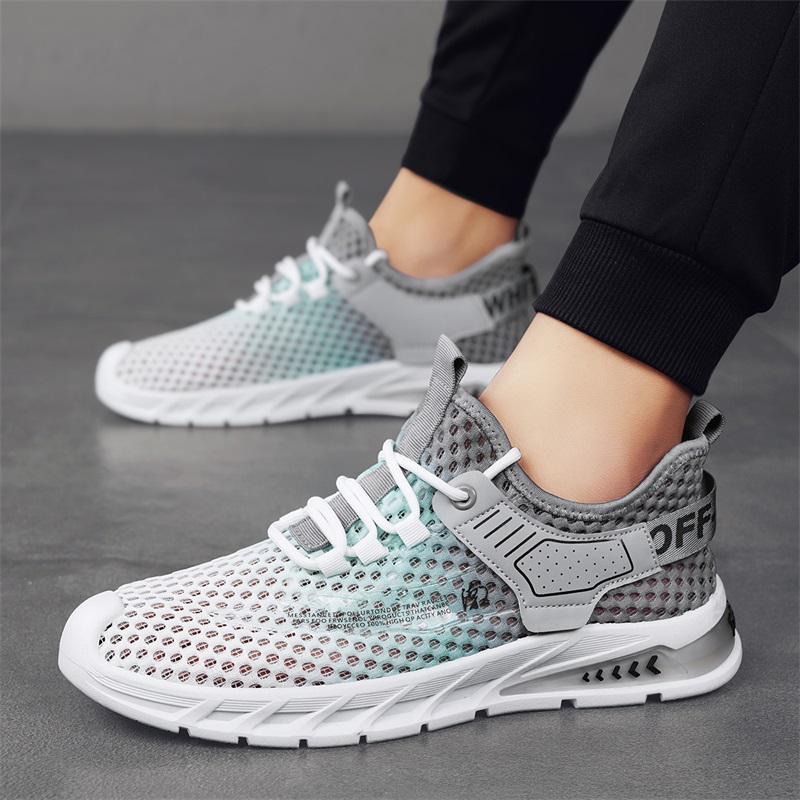 summer fashionable thin breathable low running sneakers