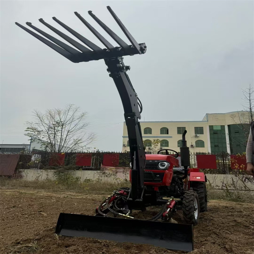 小四轮农用拖拉机  泥田防滑旋耕机  25马力两驱时风