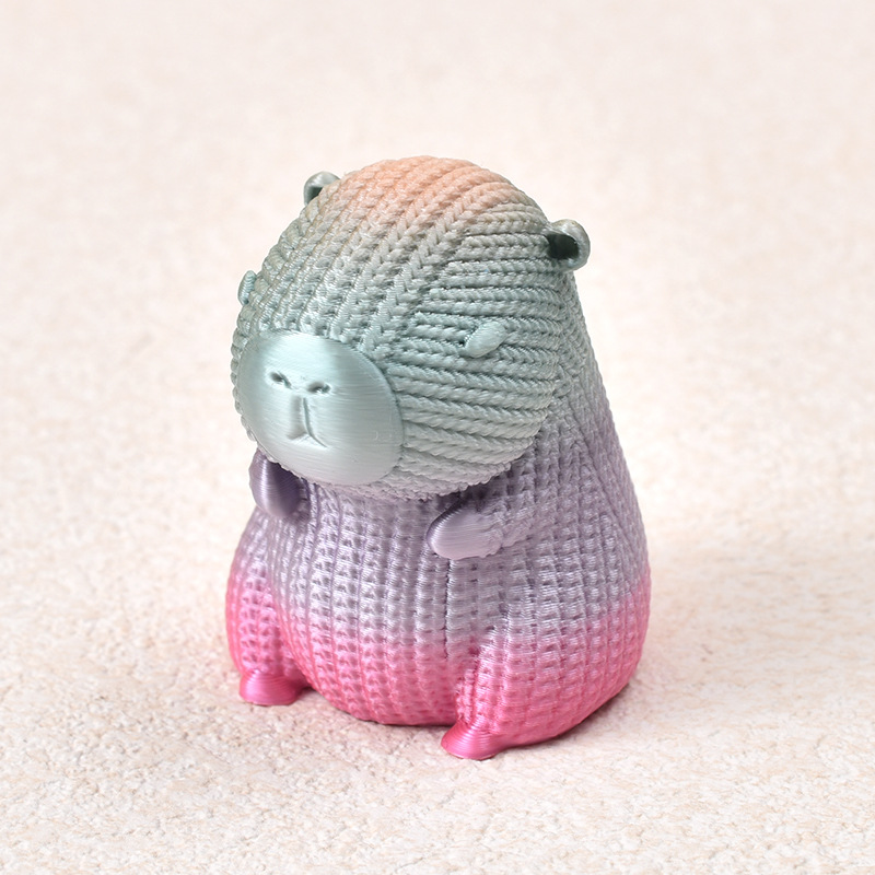 Juguetes impresos en 3D de gran venta transfronterizos, juguetes de animales impresos en 3D, adornos impresos, juguetes impresos en 3D, modelos creativos