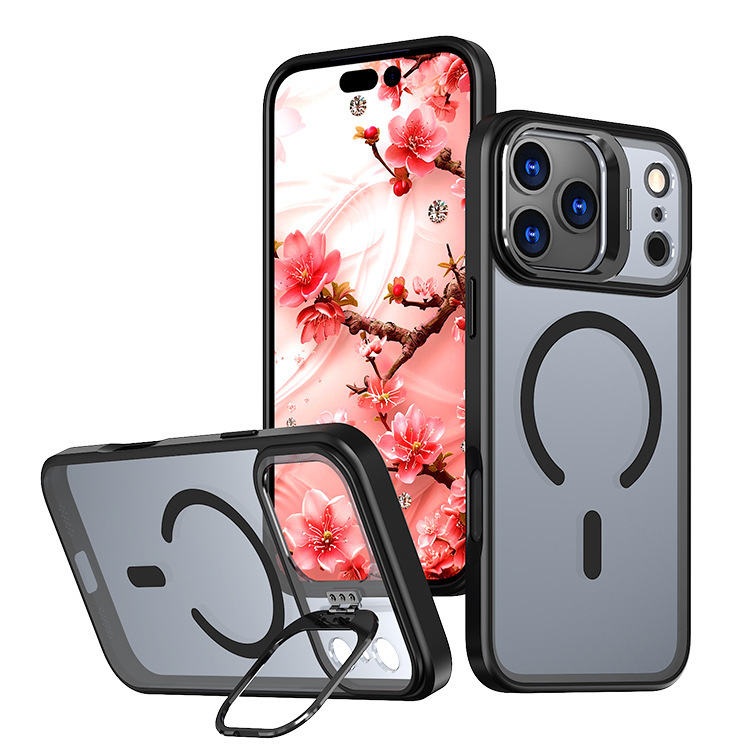 Amazon iPhone17Pro 携帯電話ケース 磁気レンズホルダー オールインクルーシブ 落下防止 Apple 16e 保護ケース|undefined