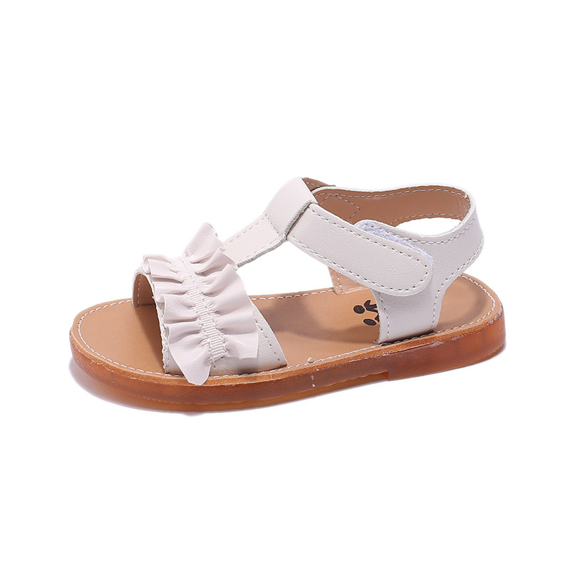 Sandali da ragazza in pizzo dolci e carini per bambini Suola morbida Baby Summer 2024 Nuove scarpe per bambini_voghion.com