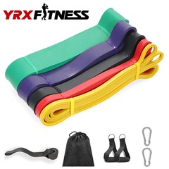 Manufacturer's latex resistance band strength training elastic band yoga pull-up band fitness pull-up rope elastic band