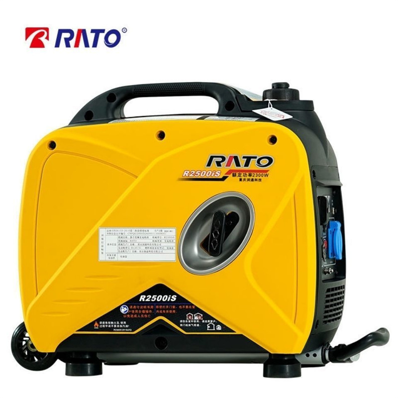 润通汽油发电机220V家用静音小型数码变频2.5KW户外便携移动充电