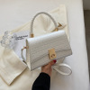 Handheld fashionable woven shoulder bag, one-shoulder bag