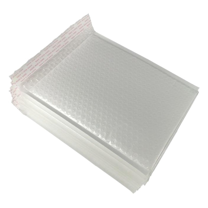 Compuesto perla película burbuja bolsa sobre bolsa a prueba de golpes bolsa de burbuja embalaje blanco expreso bolsa engrosada bolsa de espuma al por mayor