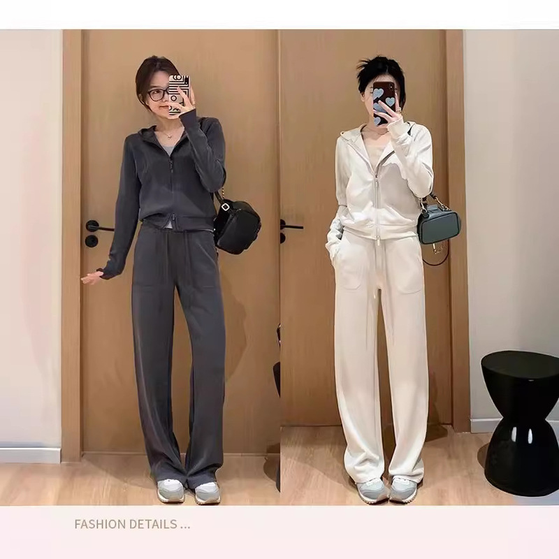 Dading's Homemade/New Elegant Slimming Look Suit! Nude Lenzing Modal Sweatshirt Suit