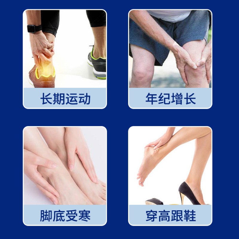 足と透骨膏のかかとの不快な保健クリームの滑膜の骨は足と看護の膏を貼って関節の透骨膏の卸売りを貼ります。|undefined