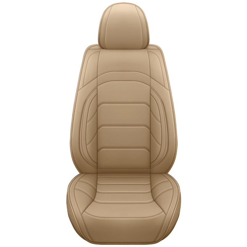 Five-Seat Car Seat Cushions, Fully Enclosed, Suitable for All Seasons, Full Leather Car Seat Covers, Wear-Resistant and Dirt-Resistant Leather Car Seat Cushions